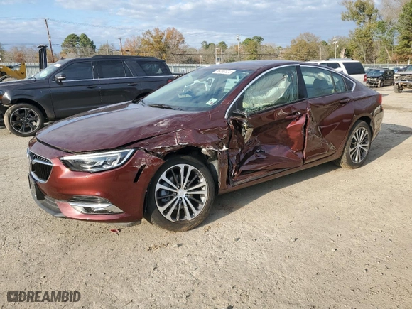 2019 Buick Regal Sportback Essence with VIN W04GP6SX1K1076292, listed as a Copart auction lot 86063524 with 16,396 mi miles and Salvage Title. Bid and sale history available at carsss.com. Image 1.