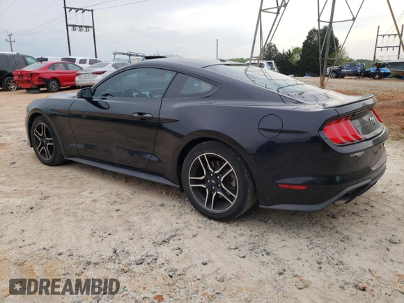 2019 Ford Mustang EcoBoost with VIN 1FA6P8TH2K5204011, listed as a Copart auction lot 52417465 with 61,021 mi miles and Salvage Title. Bid and sale history available at carsss.com. Image 2.