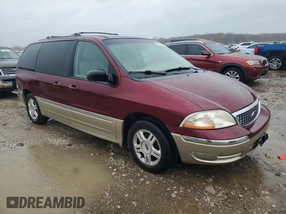 2001 Ford Windstar SEL with VIN 2FMZA53471BB45936, listed as a Copart auction lot 80186094 with 214,152 mi miles and Salvage Title. Bid and sale history available at carsss.com. Image 4.