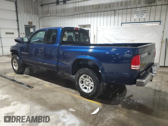 2001 Dodge Dakota Sport with VIN 1B7GG22N41S110070, listed as a Copart auction lot 43901965 with 113,896 mi miles and Salvage Title. Bid and sale history available at carsss.com. Image 2.