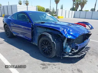 2015 Ford Mustang V6 with VIN 1FA6P8AM4F5348651, listed as a IAAI auction lot 42572314 with 86,167 mi miles and . Bid and sale history available at DreamBid. Image 1.