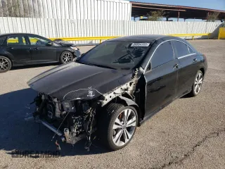 2018 Mercedes-Benz CLA with VIN WDDSJ4EB0JN555662, listed as a Copart auction lot 36854153 with 0 mi miles. Bid and sale history available at carsss.com. Image 1.