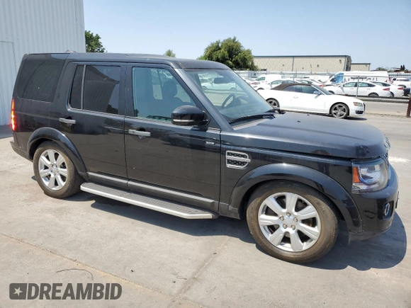 2015 Land Rover LR4 HSE with VIN SALAG2V62FA769135, listed as a Copart auction lot 59717385 with 73,679 mi miles and Salvage title. Bid and sale history available at DreamBid. Image 4.