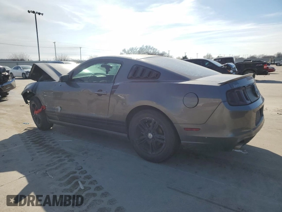 2013 Ford Mustang V6 with VIN 1ZVBP8AMXD5269052, listed as a Copart auction lot 87632855 with 0 mi miles and Salvage Title. Bid and sale history available at carsss.com. Image 2.
