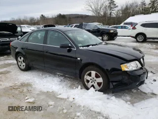 2003 Audi A6 3.0L with VIN WAULT64B43N038192, listed as a Copart auction lot 44112725 with 51,273 mi miles and Clean Title. Bid and sale history available at carsss.com. Image 4.