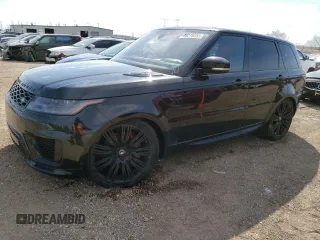 2018 Land Rover Range Rover Sport HSE Dynamic with VIN SALWV2SVXJA413869, listed as a Copart auction lot 46270283 with 80,027 mi miles and Salvage Title. Bid and sale history available at carsss.com. Image 1.