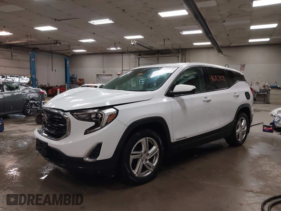 2018 GMC Terrain SLE with VIN 3GKALTEX0JL142702, listed as a IAAI auction lot 41683908 with 85,243 mi miles. Bid and sale history available at carsss.com. Image 2.