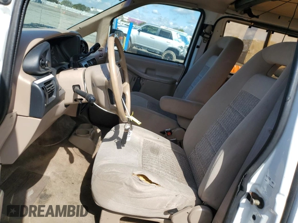 1997 Ford Aerostar с VIN 1FMDA11U5VZC07035, выставлен на аукционе Copart как лот 47953635 с пробегом 92 966 миль миль и Списание • Salvage title. История ставок и продаж доступна на DreamBid. Изображение 7.