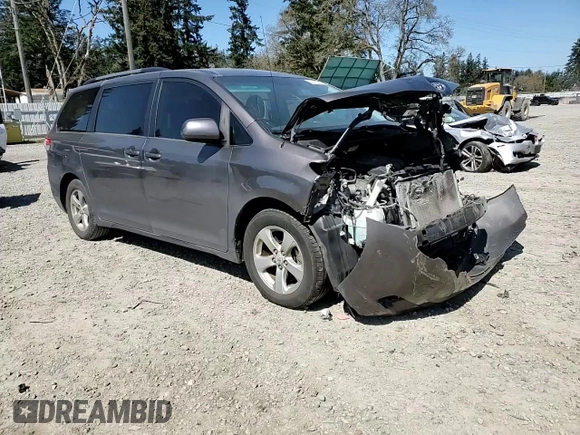 2012 Toyota Sienna LE AAS with VIN 5TDKK3DC4CS248181, listed as a Copart auction lot 53475865 with 124,492 mi miles and Salvage Title. Bid and sale history available at carsss.com. Image 11.