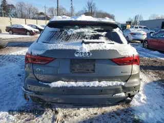 2019 Audi Q3 S line Premium Plus with VIN WA1EECF37K1082746, listed as a Copart auction lot 86808884 with 43,252 mi miles and Salvage Title. Bid and sale history available at carsss.com. Image 6.