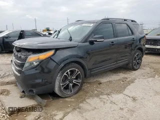 2015 Ford Explorer Sport z VIN 1FM5K8GT3FGB66510, wystawiony jako Copart lot #63318495 z przebiegiem 211 711 mil mil oraz Szkoda całkowita • Salvage title. Historia ofert i sprzedaży dostępna na DreamBid. Obrazek 1.
