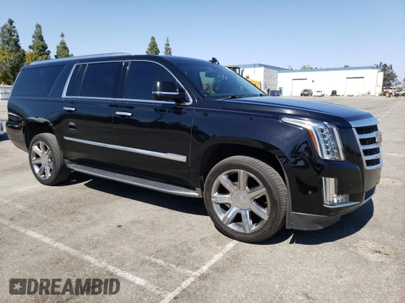 2018 Cadillac Escalade ESV Luxury z VIN 1GYS3HKJ2JR139302, wystawiony jako Copart lot #56713535 z przebiegiem 155 722 mil mil oraz Czysty tytuł • Clean title. Historia ofert i sprzedaży dostępna na DreamBid. Obrazek 4.