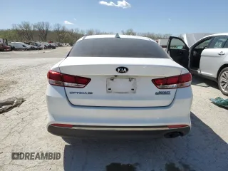 2016 Kia Optima LX with VIN KNAGT4L35G5093529, listed as a Copart auction lot 52529405 with 128,194 mi miles and Salvage Title. Bid and sale history available at carsss.com. Image 6.