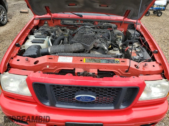 2004 Ford Ranger XL Fleet with VIN 1FTZR45E04TA18303, listed as a Copart auction lot 46085975 with 176,909 mi miles and Salvage Title. Bid and sale history available at DreamBid. Image 11.