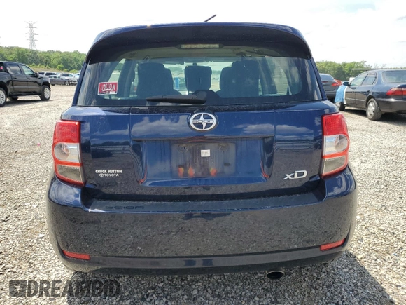 2013 Scion xD with VIN JTKKUPB42D1038201, listed as a Copart auction lot 54887615 with 96,295 mi miles and Clean title. Bid and sale history available at DreamBid. Image 6.