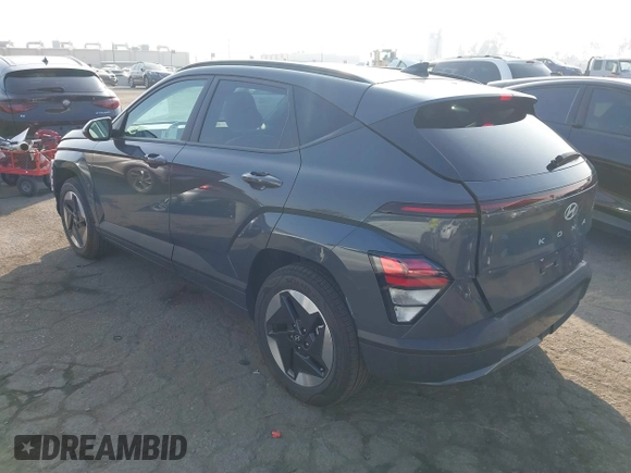 2024 Hyundai Kona SEL with VIN KM8HC3A61RU014490, listed as a IAAI auction lot 41022202 with 5,768 mi miles and . Bid and sale history available at DreamBid. Image 3.