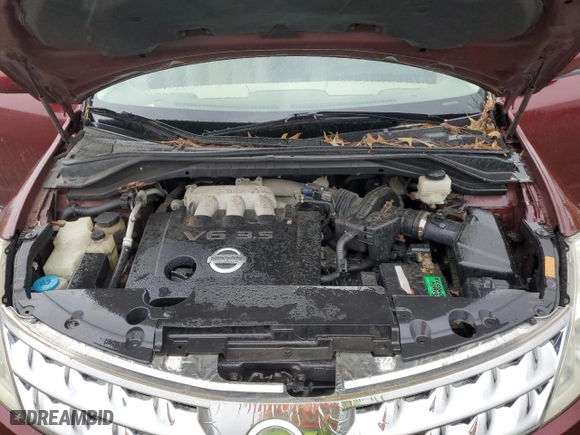 2006 Nissan Murano SL with VIN JN8AZ08W96W540119, listed as a Copart auction lot 51924195 with 149,414 mi miles and Clean Title. Bid and sale history available at carsss.com. Image 12.