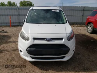 2015 Ford Transit Connect XLT with VIN NM0AE8F78F1204635, listed as a Copart auction lot 67088024 with 24,665 mi miles and Salvage title. Bid and sale history available at DreamBid. Image 5.