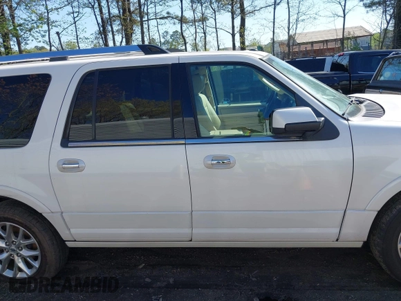 2015 Ford Expedition Max Limited with VIN 1FMJK2AT6FEF09911, listed as a IAAI auction lot 42009348 with 144,172 mi miles and . Bid and sale history available at DreamBid. Image 13.