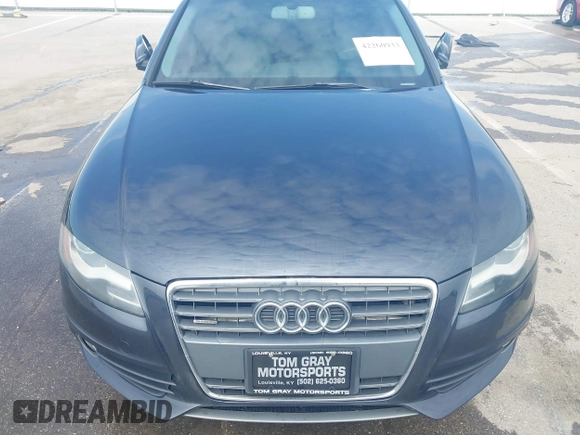2012 Audi A4 Premium Plus with VIN WAUFFAFL6CN003263, listed as a IAAI auction lot 42260933 with 85,586 mi miles and . Bid and sale history available at DreamBid. Image 6.