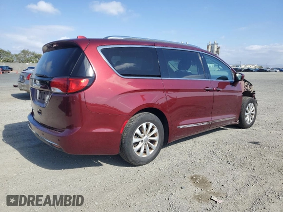 2018 Chrysler Pacifica Touring L with VIN 2C4RC1BGXJR118028, listed as a Copart auction lot 54763665 with 163,299 mi miles and Salvage Title. Bid and sale history available at DreamBid. Image 3.