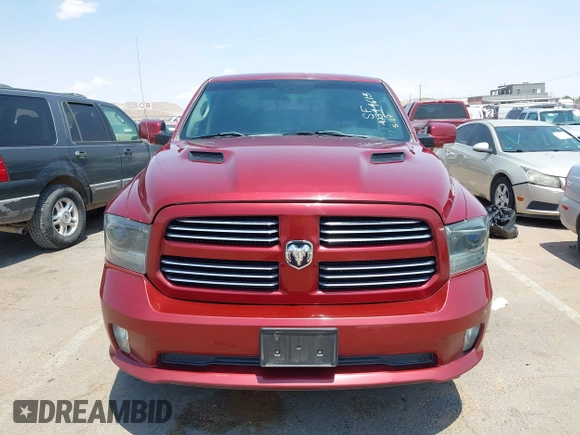2015 Ram 1500 Sport with VIN 1C6RR7MTXFS684845, listed as a IAAI auction lot 42344613 with 157,941 mi miles and . Bid and sale history available at DreamBid. Image 12.