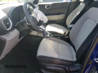 2020 Hyundai Venue SEL with VIN KMHRC8A30LU018500, listed as a Copart auction lot 54141175 with 42,945 mi miles and Salvage Title. Bid and sale history available at carsss.com. Image 7.