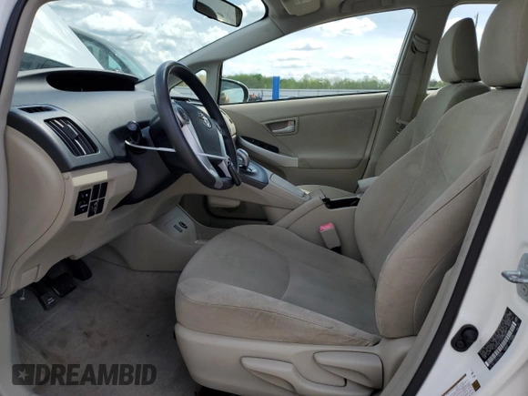 2011 Toyota Prius I with VIN JTDKN3DU6B5335486, listed as a Copart auction lot 54120745 with 208,650 mi miles and Salvage Title. Bid and sale history available at carsss.com. Image 7.