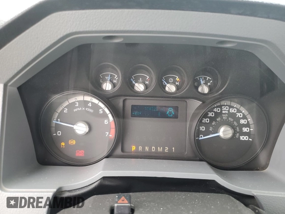 2015 Ford F-250 XLT with VIN 1FT7X2B6XFEA74111, listed as a Copart auction lot 52918695 with 114,522 mi miles and Salvage title. Bid and sale history available at DreamBid. Image 9.