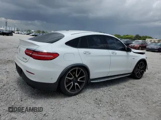 2019 Mercedes-Benz GLC with VIN WDC0J6EB0KF608783, listed as a Copart auction lot 64896064 with 45,236 mi miles and Salvage Title. Bid and sale history available at carsss.com. Image 3.