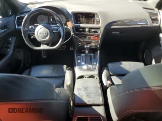 2014 Audi SQ5 Premium Plus with VIN WA1CGAFP4EA096052, listed as a Copart auction lot 84288454 with 55,383 mi miles and Salvage Title. Bid and sale history available at carsss.com. Image 8.