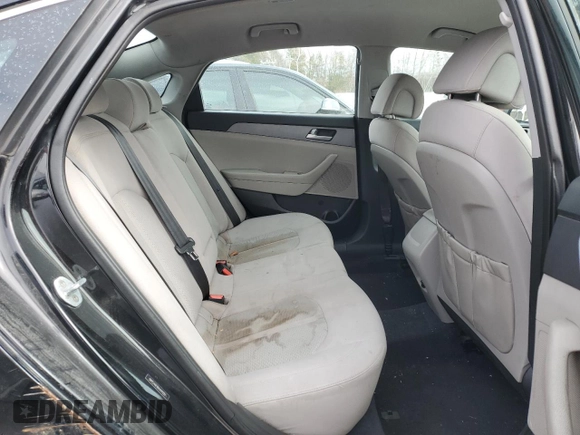 2017 Hyundai Sonata 2.4L with VIN 5NPE24AF8HH444297, listed as a Copart auction lot 46167795 with 183,880 mi miles and Salvage Title. Bid and sale history available at carsss.com. Image 10.