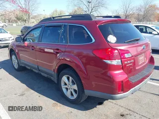 2013 Subaru Outback Premium with VIN 4S4BRBCC9D3284437, listed as a IAAI auction lot 42047750 with 154,636 mi miles and . Bid and sale history available at DreamBid. Image 3.