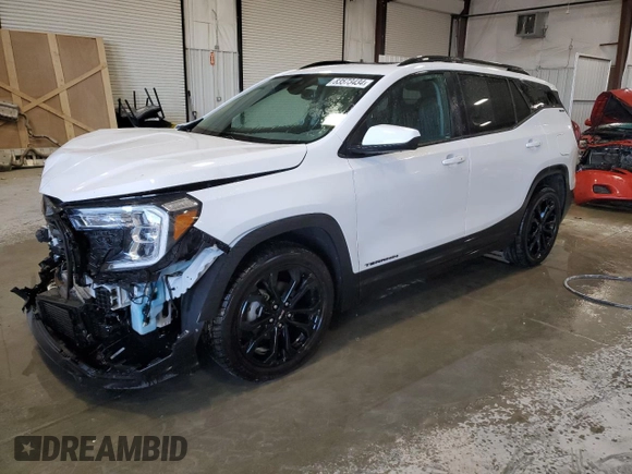 2022 GMC Terrain SLE with VIN 3GKALMEV4NL238326, listed as a Copart auction lot 83573434 with 66,056 mi miles and Salvage title. Bid and sale history available at DreamBid. Image 1.