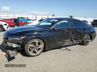 2020 Honda Accord Sport z VIN 1HGCV1F39LA146869, wystawiony jako Copart lot #55658395 z przebiegiem 92 177 mil mil oraz Szkoda całkowita • Salvage title. Historia ofert i sprzedaży dostępna na DreamBid. Obrazek 1.