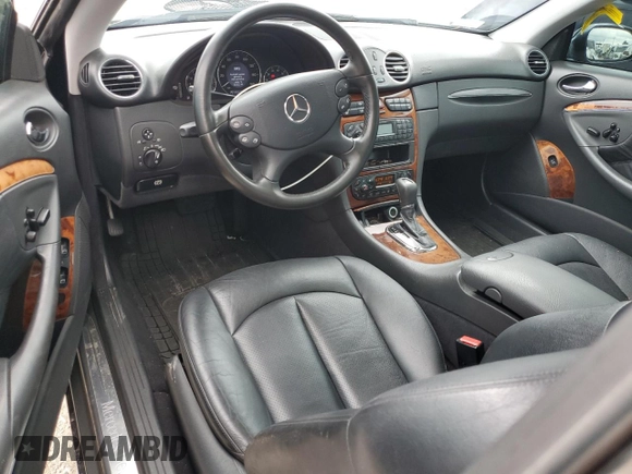 2004 Mercedes-Benz CLK 500 with VIN WDBTJ75J44F095359, listed as a Copart auction lot 63220175 with 140,232 mi miles and Clean title. Bid and sale history available at DreamBid. Image 8.