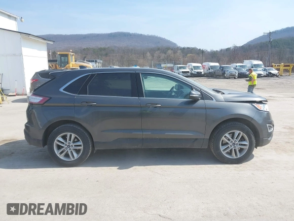 2018 Ford Edge SEL with VIN 2FMPK4J88JBB90758, listed as a IAAI auction lot 41803287 with 122,881 mi miles. Bid and sale history available at carsss.com. Image 13.