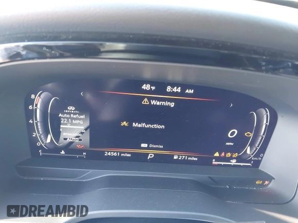 2023 Infiniti QX60 Sensory с VIN 5N1DL1GS1PC345029, выставлен на аукционе IAAI как лот 41956704 с пробегом 24 561 миль миль и . История ставок и продаж доступна на DreamBid. Изображение 7.
