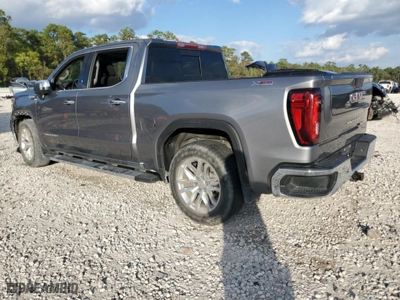 2022 GMC Sierra 1500 Limited SLT with VIN 1GTU9DET8NZ192191, listed as a Copart auction lot 82345694 with 0 mi miles and Salvage Title. Bid and sale history available at carsss.com. Image 2.