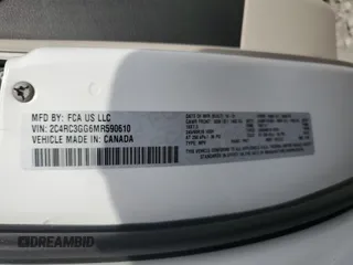 2021 Chrysler Pacifica Limited z VIN 2C4RC3GG6MR590610, wystawiony jako Copart lot #48394325 z przebiegiem 86 984 mil mil oraz Szkoda całkowita • Salvage title. Historia ofert i sprzedaży dostępna na DreamBid. Obrazek 15.