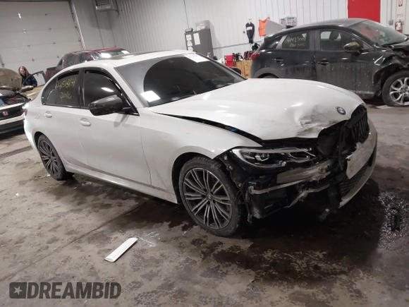2020 BMW 3 Series M340i xDrive with VIN WBA5U9C08LFJ73063, listed as a IAAI auction lot 41513641 with 52,431 mi miles and . Bid and sale history available at DreamBid. Image 1.
