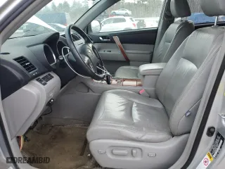 2010 Toyota Highlander Limited with VIN JTEDK3EH8A2166036, listed as a Copart auction lot 46463185 with 142,756 mi miles and Salvage Title. Bid and sale history available at carsss.com. Image 7.