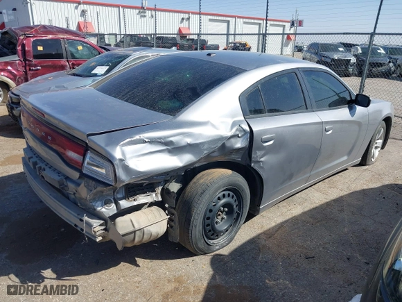 2013 Dodge Charger SE with VIN 2C3CDXBG4DH633448, listed as a IAAI auction lot 41784985 with 160,829 mi miles. Bid and sale history available at carsss.com. Image 4.