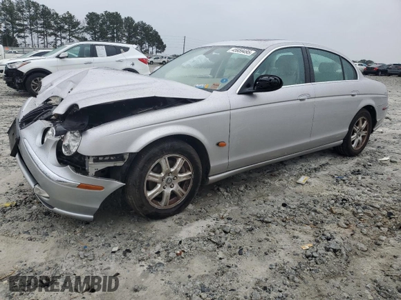 2003 Jaguar S-Type with VIN SAJEA01T83FM74129, listed as a Copart auction lot 45959495 with Not Provided miles and Salvage Title. Bid and sale history available at DreamBid. Image 1.