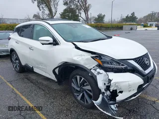 2024 Nissan Murano SL with VIN 5N1AZ2CJ1RC125963, listed as a IAAI auction lot 41809276 with 4,626 mi miles. Bid and sale history available at carsss.com. Image 1.
