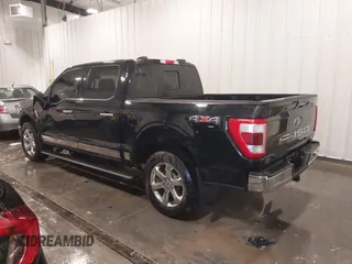 2021 Ford F-150 XL with VIN 1FTFW1E82MFB57285, listed as a IAAI auction lot 42073523 with 51,030 mi miles and . Bid and sale history available at DreamBid. Image 3.