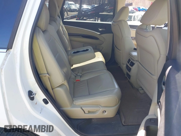2017 Acura MDX with VIN 5FRYD4H33HB026679, listed as a IAAI auction lot 41894410 with 98,023 mi miles. Bid and sale history available at carsss.com. Image 8.