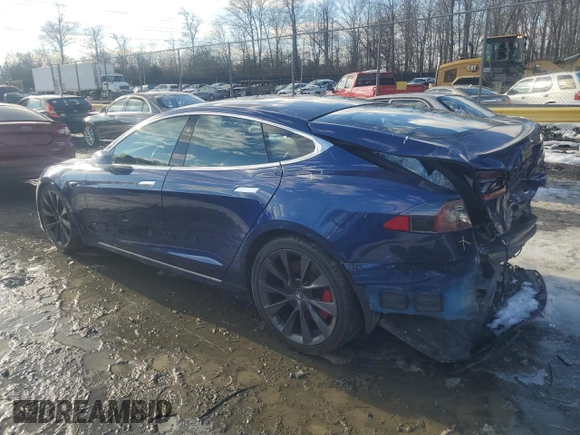 2020 Tesla Model S Performance z VIN 5YJSA1E47LF402269, wystawiony jako Copart lot #88001975 z przebiegiem Nie podano mil oraz Szkoda całkowita • Salvage title. Historia ofert i sprzedaży dostępna na DreamBid. Obrazek 2.
