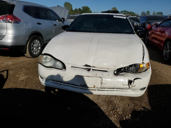 2003 Chevrolet Monte Carlo SS with VIN 2G1WX12K039157010, listed as a Copart auction lot 69528724 with 101,934 mi miles and Salvage Title. Bid and sale history available at carsss.com. Image 5.