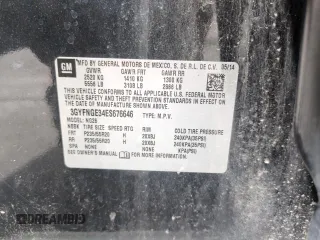 2014 Cadillac SRX Premium Collection z VIN 3GYFNGE34ES676646, wystawiony jako Copart lot #53478695 z przebiegiem 115 096 mil mil oraz Szkoda całkowita • Salvage title. Historia ofert i sprzedaży dostępna na DreamBid. Obrazek 13.